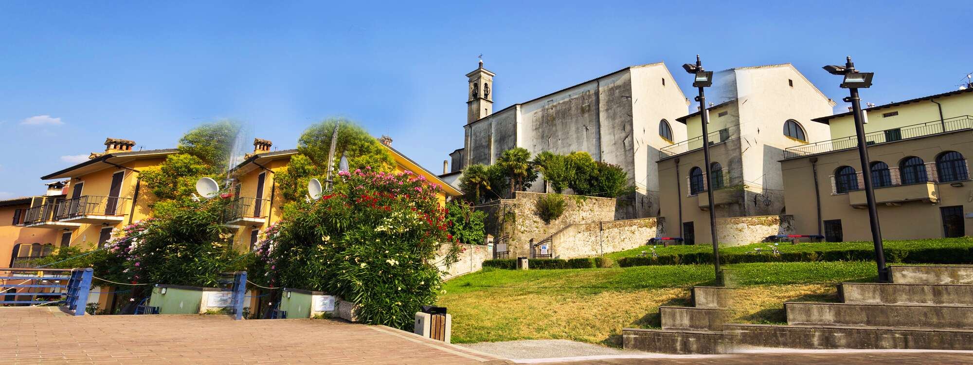 Die Kirche von San Biagie - Desenzano in der Region Gardasee